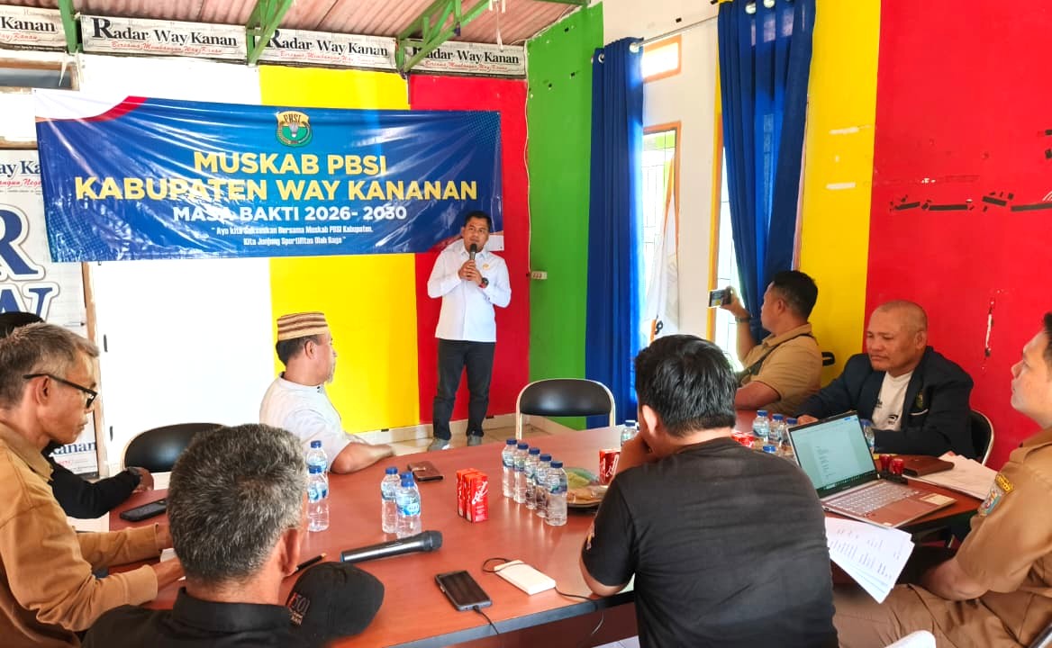 PBSI Way Kanan Gelar Muskab 2026–2030, Siapkan Atlet Menuju Porprov dan PON