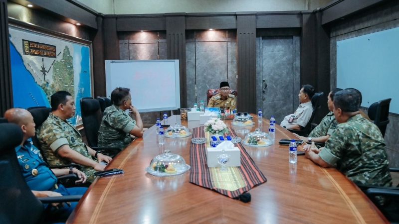 Pemprov Lampung dan Unhan RI Perkuat Sinergi Dukung Ketahanan Nasional