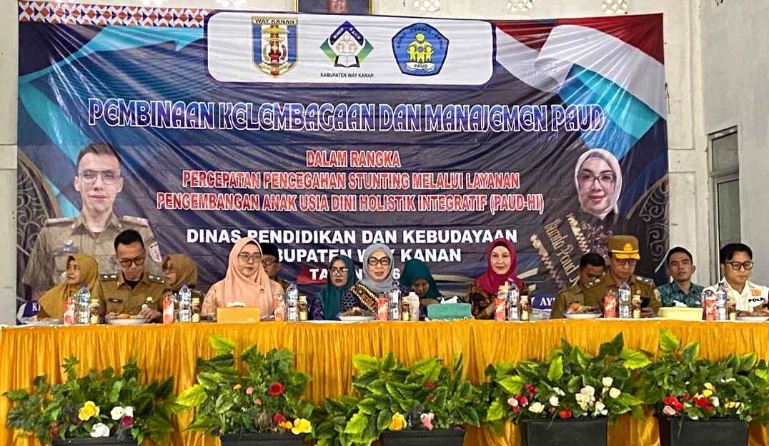 Bunda PAUD Way Kanan Perkuat Transformasi Pendidikan Anak Usia Dini di Tiga Kecamatan