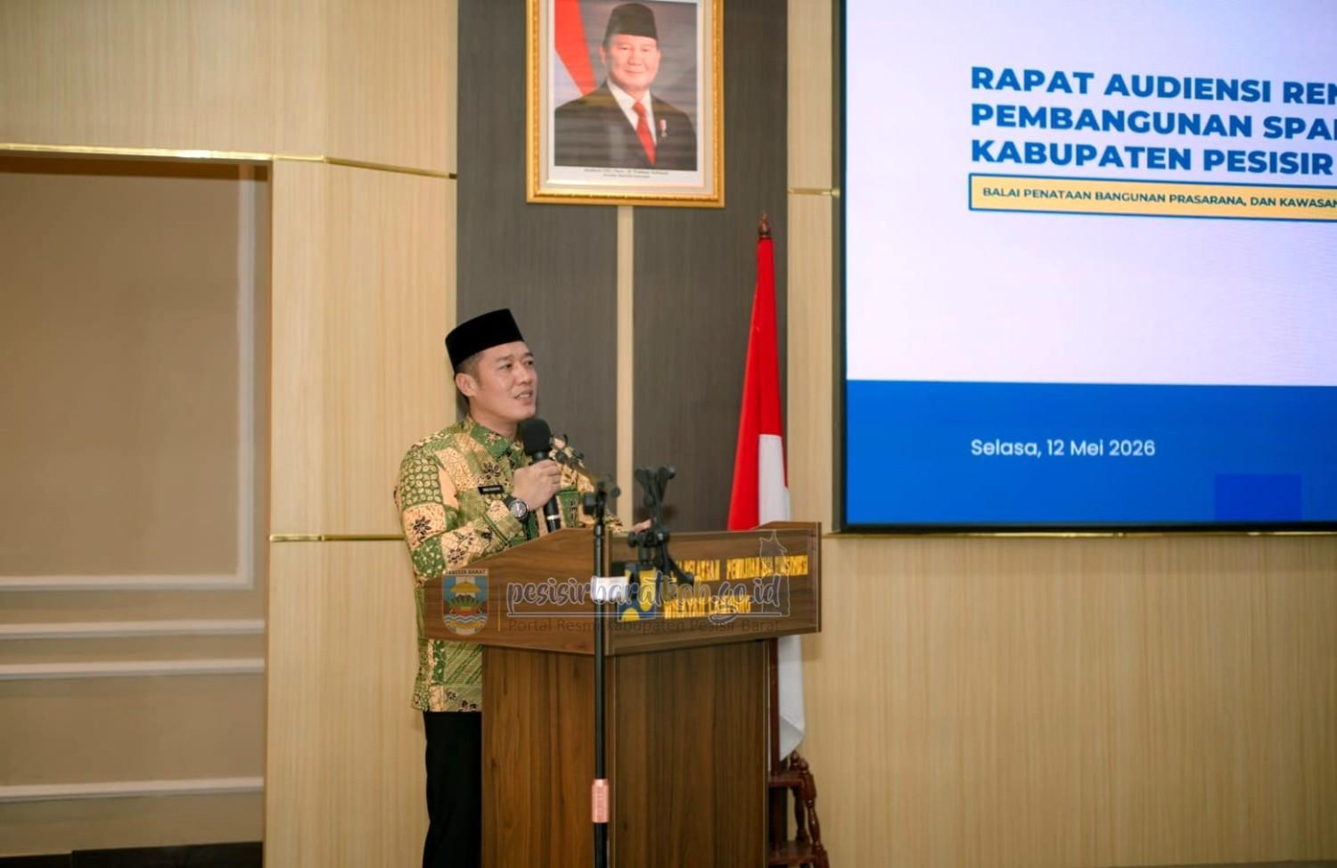 Bupati Dedi Irawan Perkuat Penyusunan BNBA untuk Dukung SPAM IKK Krui