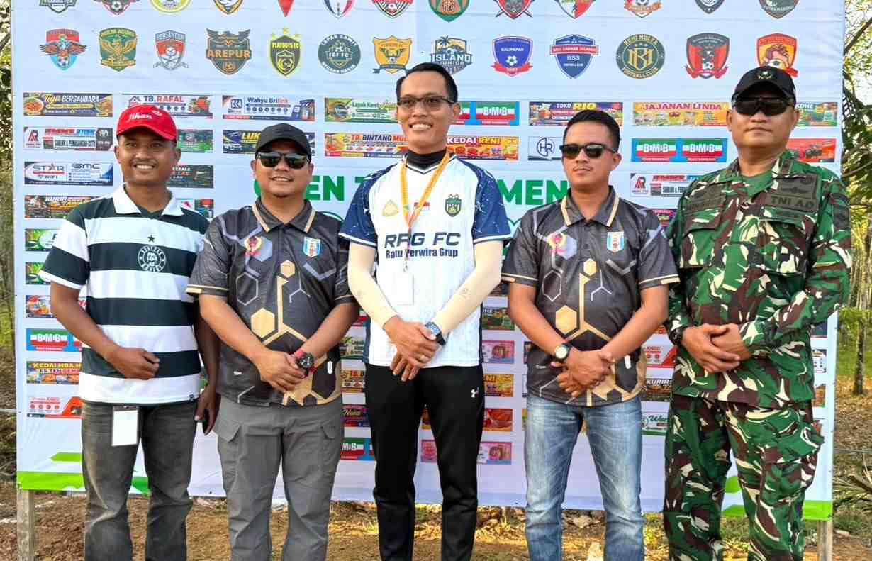Turnamen RPG CUP 2026 Dibuka Dandim Way Kanan, 27 Klub Siap Bersaing