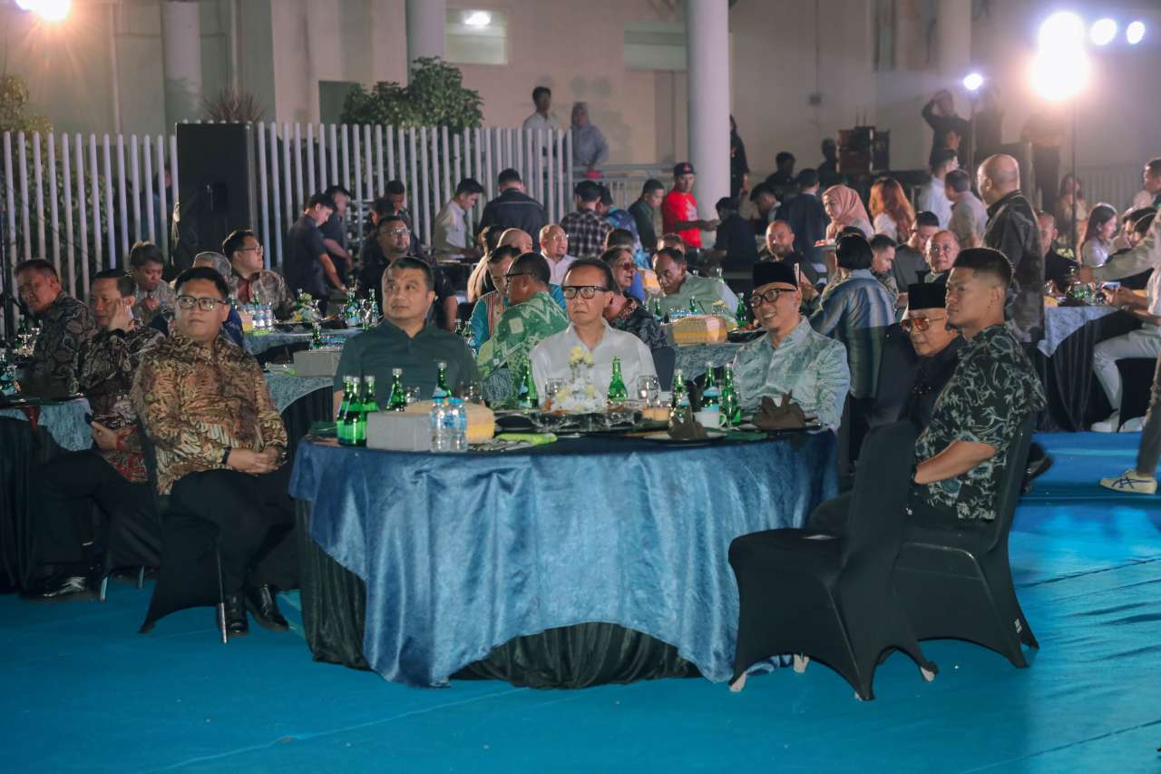 Akrab di Mahan Agung, Akbar Himawan Buchari Apresiasi Dukungan Gubernur Mirza untuk Munas HIPMI 2026
