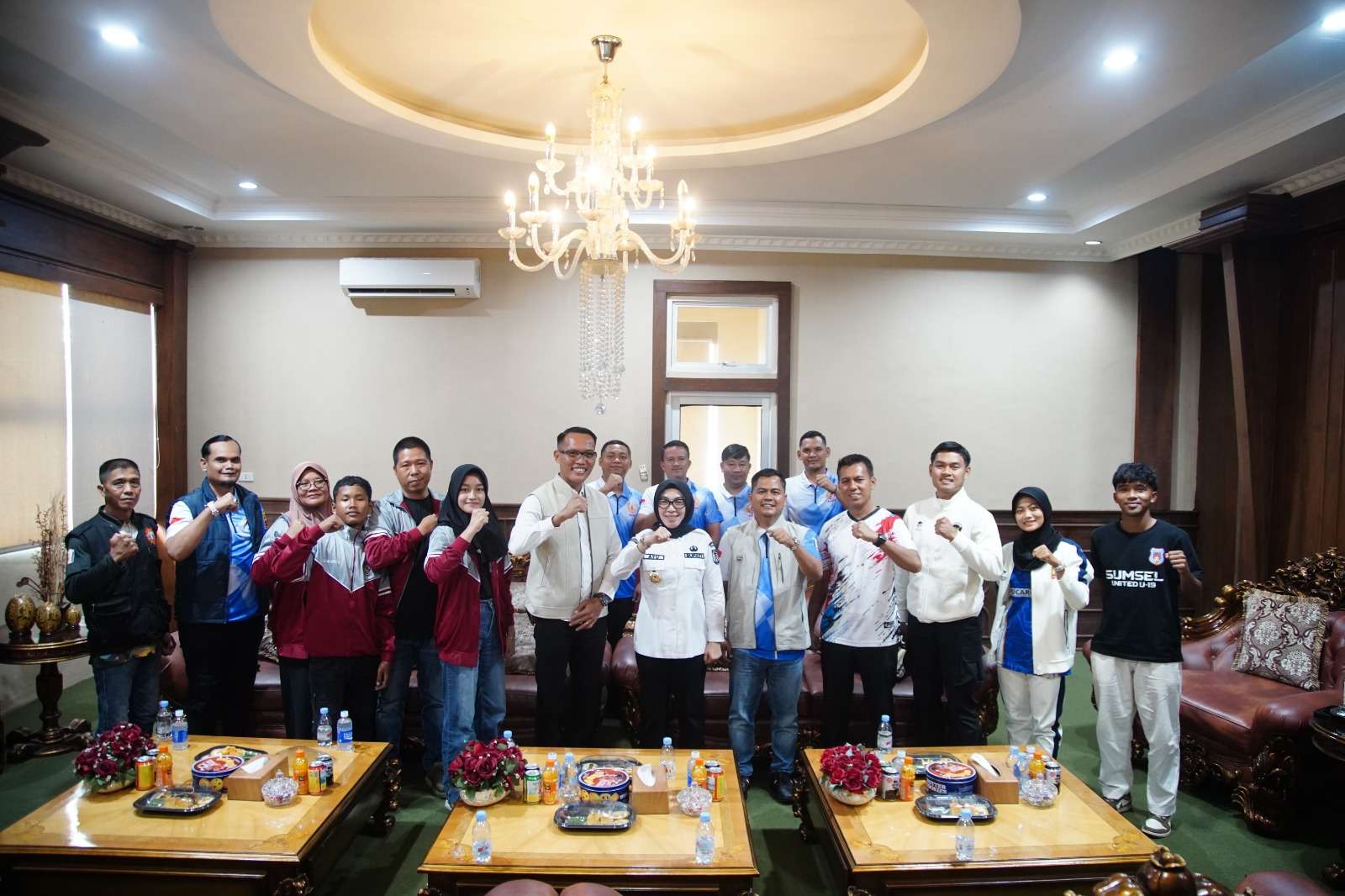Terima Audiensi Atlet Berprestasi, Bupati Way Kanan Ayu Asalasiyah Tampung Aspirasi Sarana Latihan