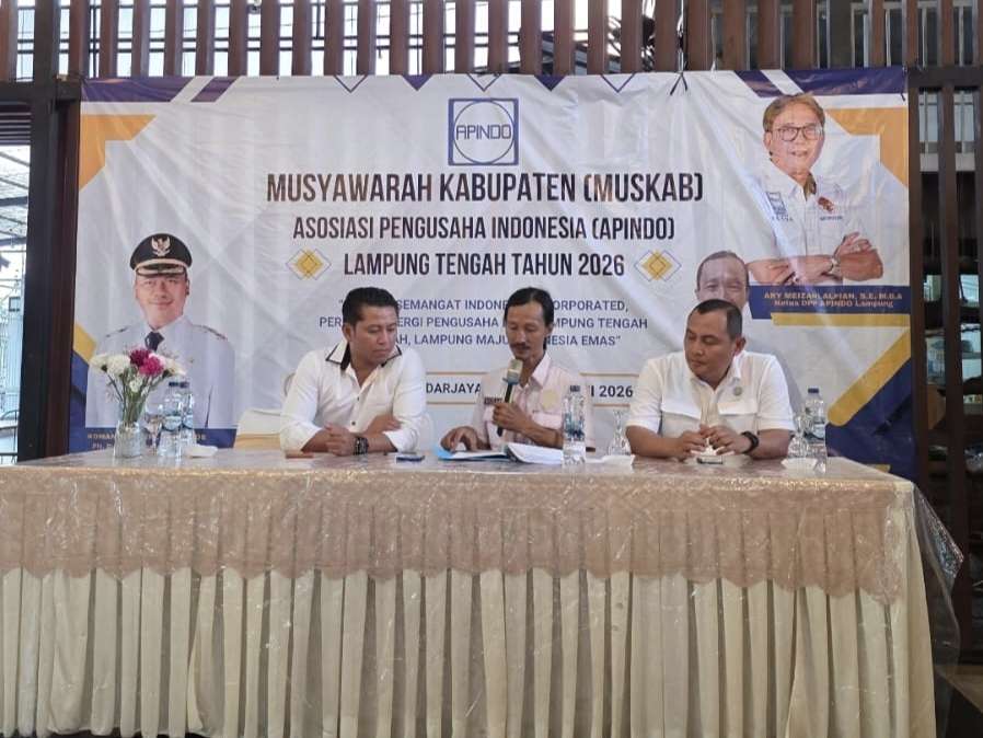 Duet GMP dan GGP Pimpin APINDO Lampung Tengah, Fokus Perkuat Ekosistem UMKM