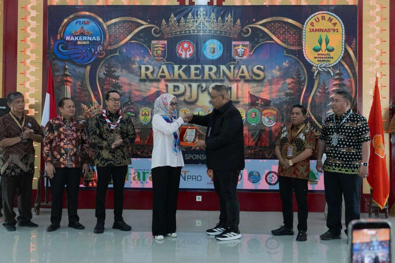 Ketua Kwarda Jihan Nurlela Ajak Alumni Jambore Nasional 1991 Rawat Nilai Kepramukaan