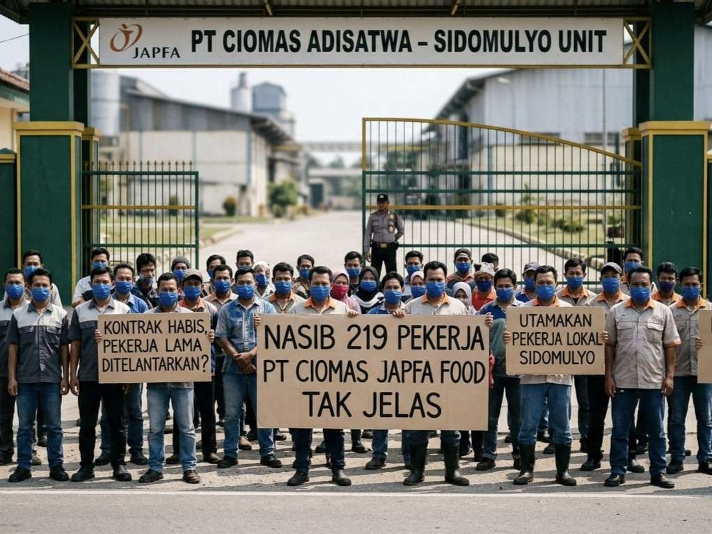 Tuntut Transparansi Rekrutmen, Ratusan Mantan Pekerja Bakal Datangi PT Ciomas Japfa Food Senin Besok