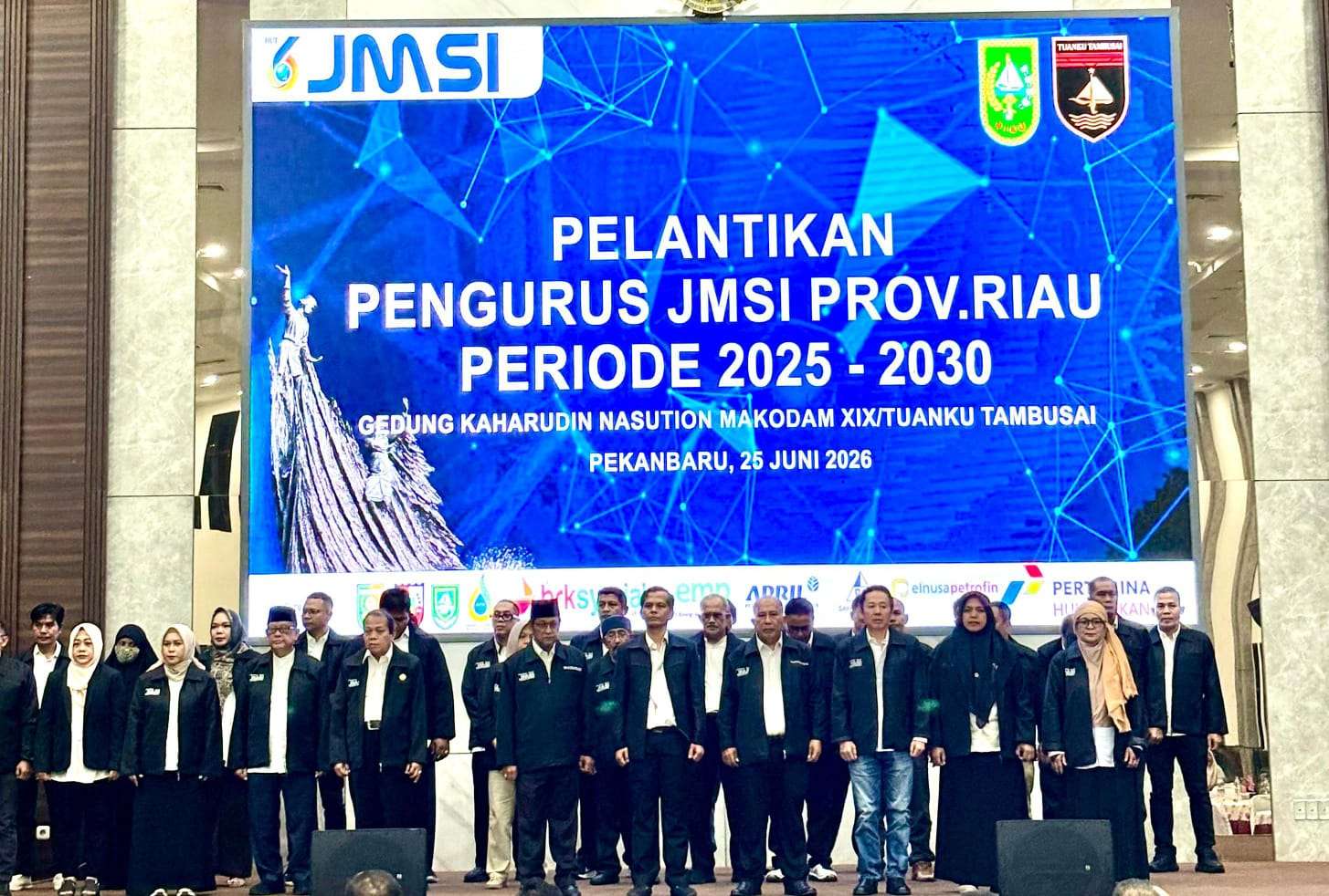 H Dheni Kurnia Resmi Nakhodai JMSI Riau 2025-2030