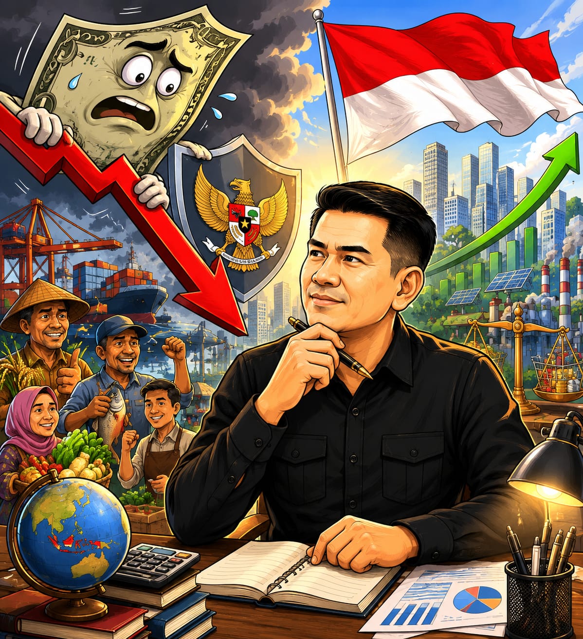 Rupiah Melemah, Beban Rakyat Menguat