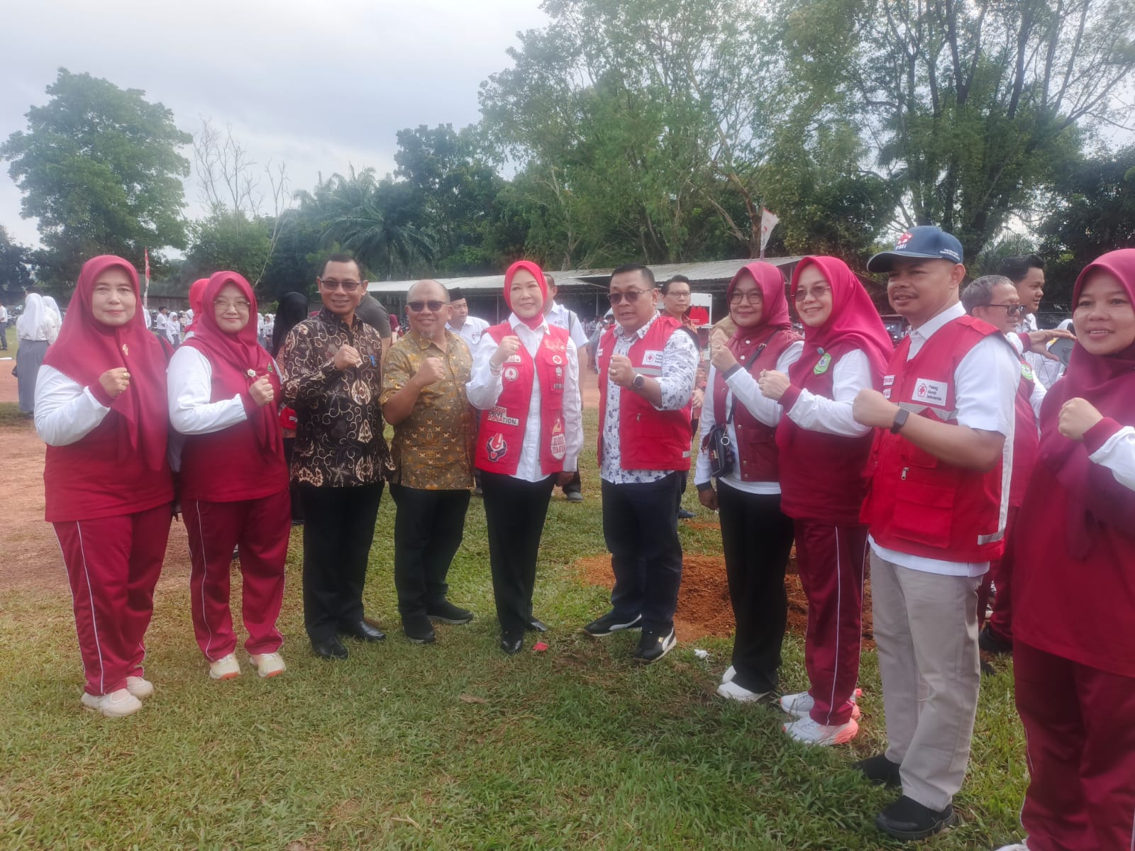Masuki Usia ke-76, PMI Sumsel Bina Ratusan Anggota PMR di SMAN 13 Palembang