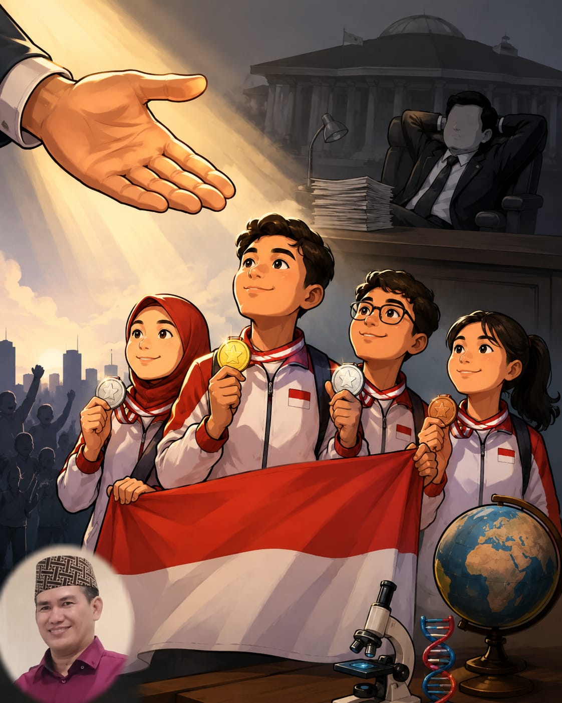 Juara Dunia, Ongkos Sendiri 