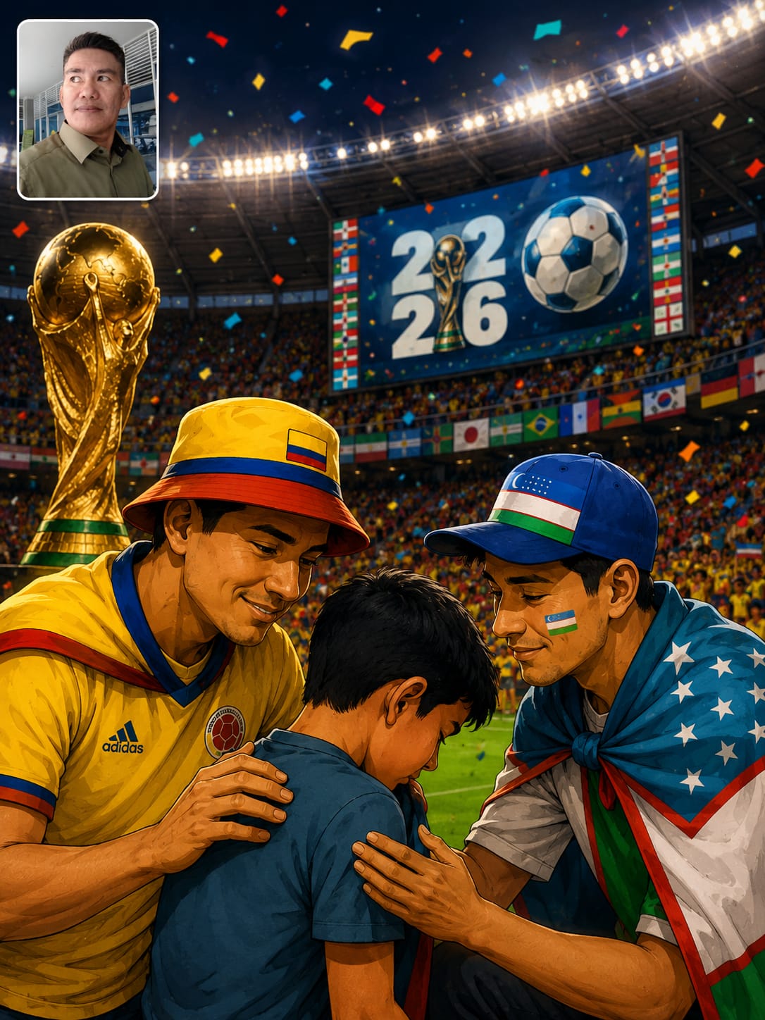 Belajar dari Suporter Kolombia