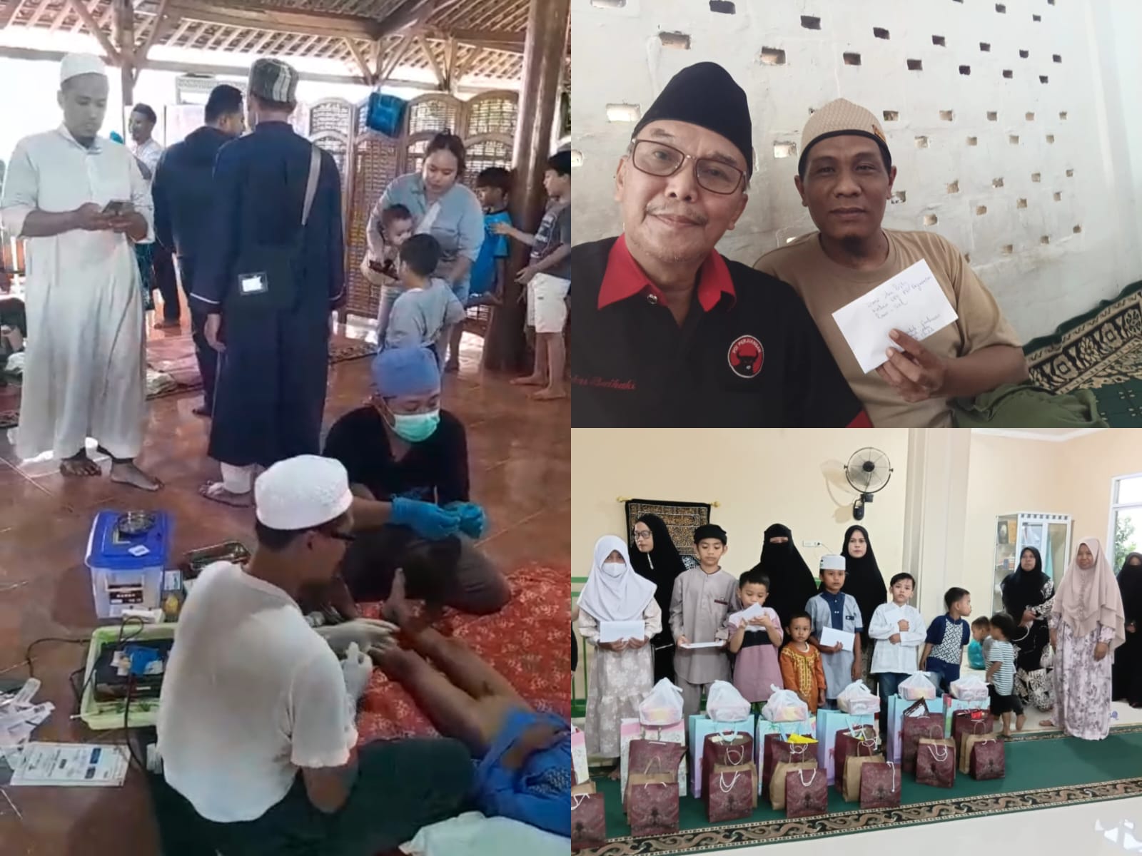 Gandeng Ponpes Hingga Gelar Sunatan Massal, PDIP Lampung Selatan Tebar Aksi Sosial