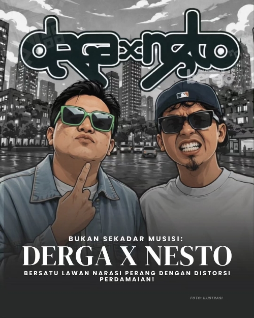 DERGA X NESTO Rilis Single “Mainan Iblis”, Hadirkan Warna Alternative, Rap, dan Funk Rock yang Lebih Berani