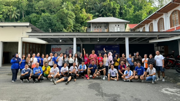 Tingkatkan Kebersamaan, BRI Tahuna Ajak Hidup Sehat Lewat Zumba Culture Day