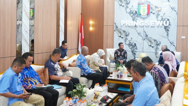 Terima Kunjungan JMSI, Bupati Pringsewu Siap Dukung HPN 2027 di Lampung