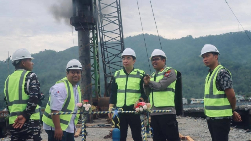 Ground Breaking Pelabuhan Tahuna Jadi Langkah Strategis Penguatan Konektivitas Perbatasan