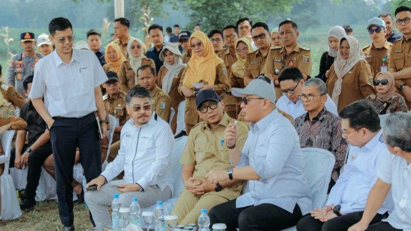 Percepat Industri Bioetanol Nasional, Gubernur Mirza dan Wamen Investasi Tinjau Lokasi Pabrik Bioetanol di Pesawaran