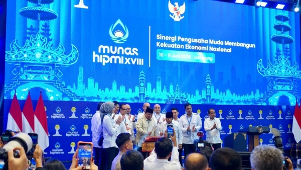 Munas XVIII HIPMI 2026 Resmi Dibuka, Presiden Prabowo Tekankan Peran Strategis Pengusaha Muda