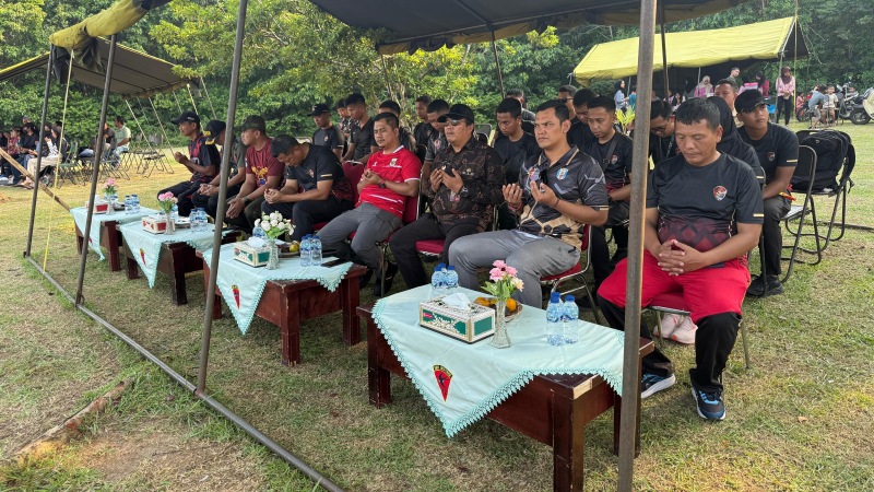 KONI Way Kanan Dukung Turnamen Voli Putri HUT Skadron 12/AJY ke-14