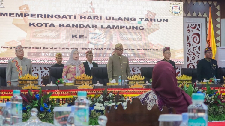 Gubernur Mirza: Bandar Lampung Wajah Kemajuan Lampung yang Harus Siap Hadapi Tantangan Kota Masa Depan