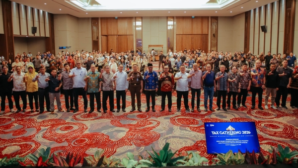 Tax Gathering DJP Bengkulu-Lampung, Gubernur Mirza Dorong Sinergi Pajak untuk Pertumbuhan Ekonomi Daerah
