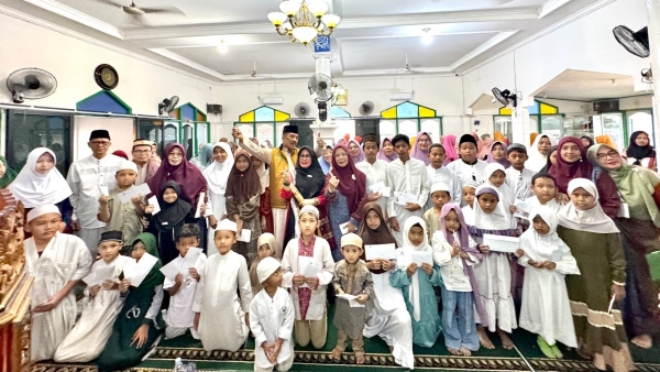Peringati Tahun Baru Islam, Baznas Sumsel Salurkan Santunan untuk Anak Yatim di Kecamatan Sako