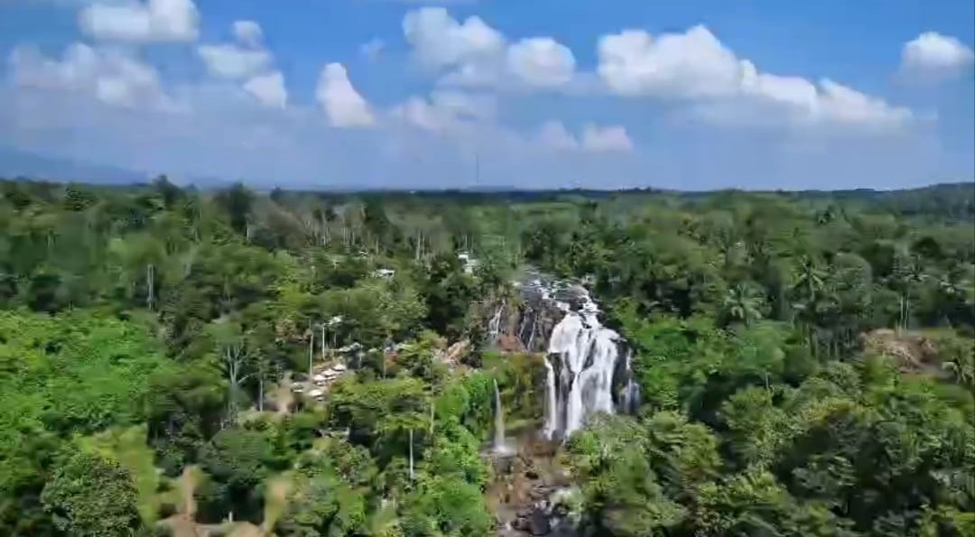 Pesona Curug Gangsa Memikat Wisatawan, Destinasi Alam Andalan Way Kanan