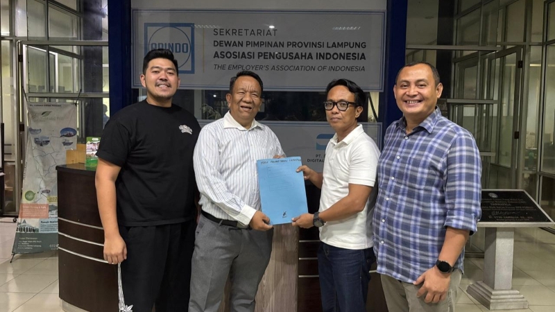 Bernard H. Simanjuntak Ambil Berkas Pencalonan Ketua Apindo Lampung, Bursa Musprov Kian Ramai