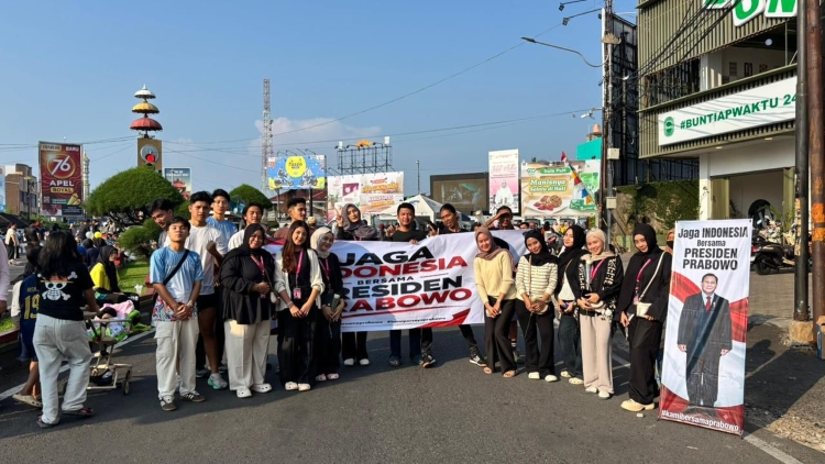 Aksi Pemuda di CFD Tugu Adipura, Dukung Kemandirian Ekonomi dan Program MBG