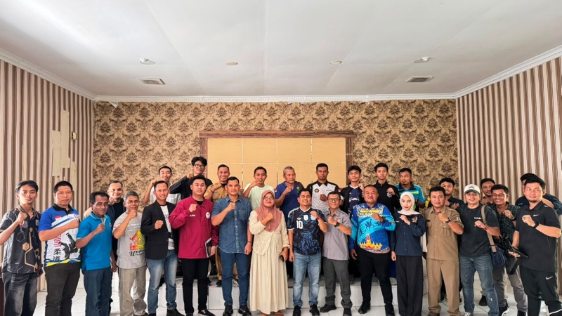 Matangkan Persiapan Porprov Lampung, KONI Way Kanan Gelar Raker Bersama 16 Cabor