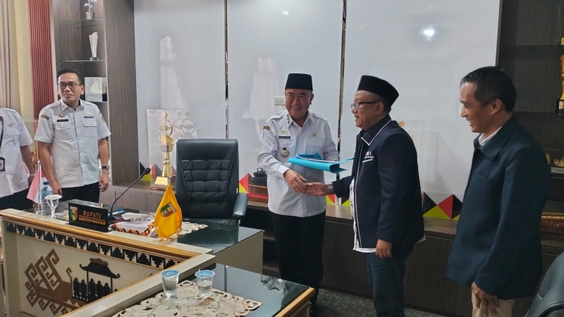 Terima JMSI Lampung, Bupati Saleh Asnawi Ajak Media Promosikan Potensi dan Investasi Tanggamus