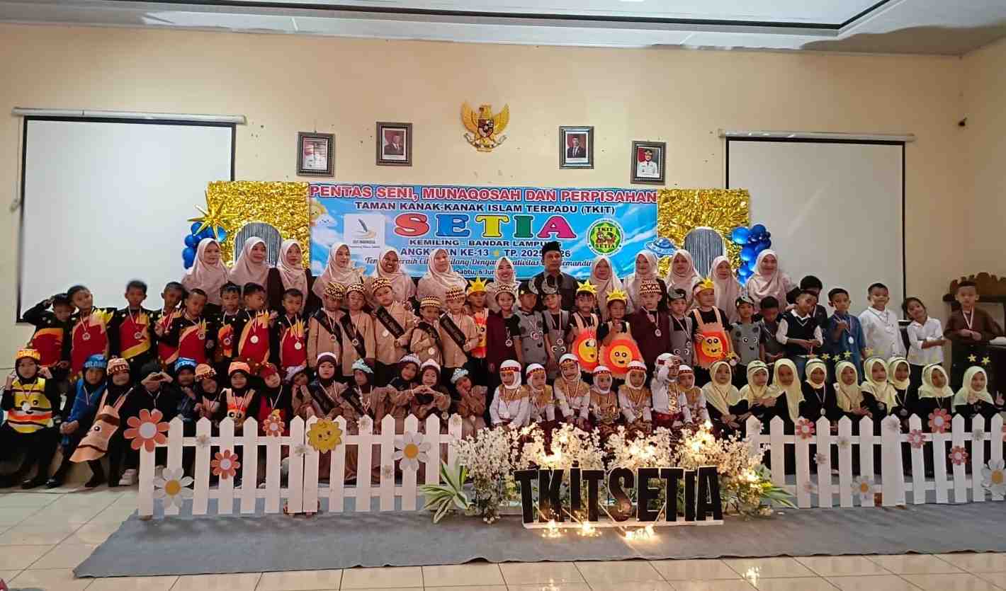 TKIT Setia Bandar Lampung Gelar Perpisahan Angkatan Ke-13, Usung Tema Alam Semesta