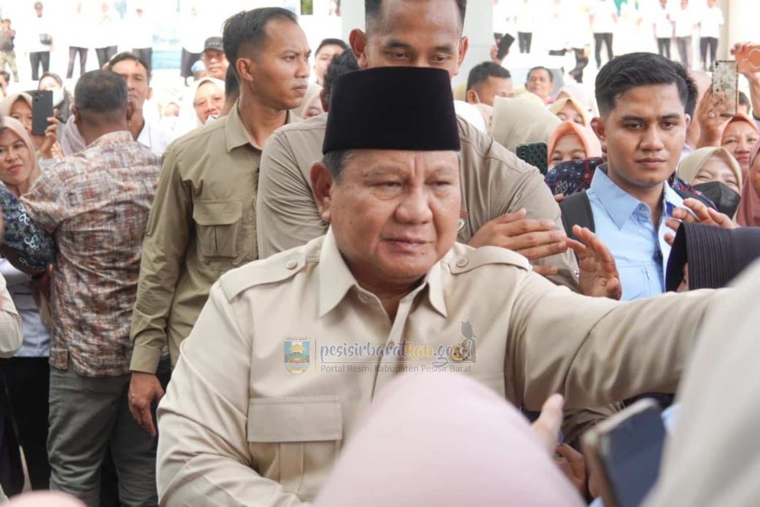 Kunjungan Bersejarah, Presiden Prabowo Resmikan RSUD KH Muhammad Thohir Krui
