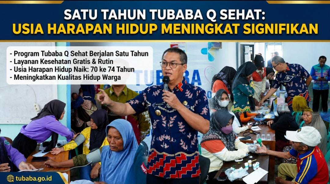 Tubaba Q Sehat Kembali Digelar Serentak, Bupati Novriwan: Kesehatan Investasi Paling Berharga