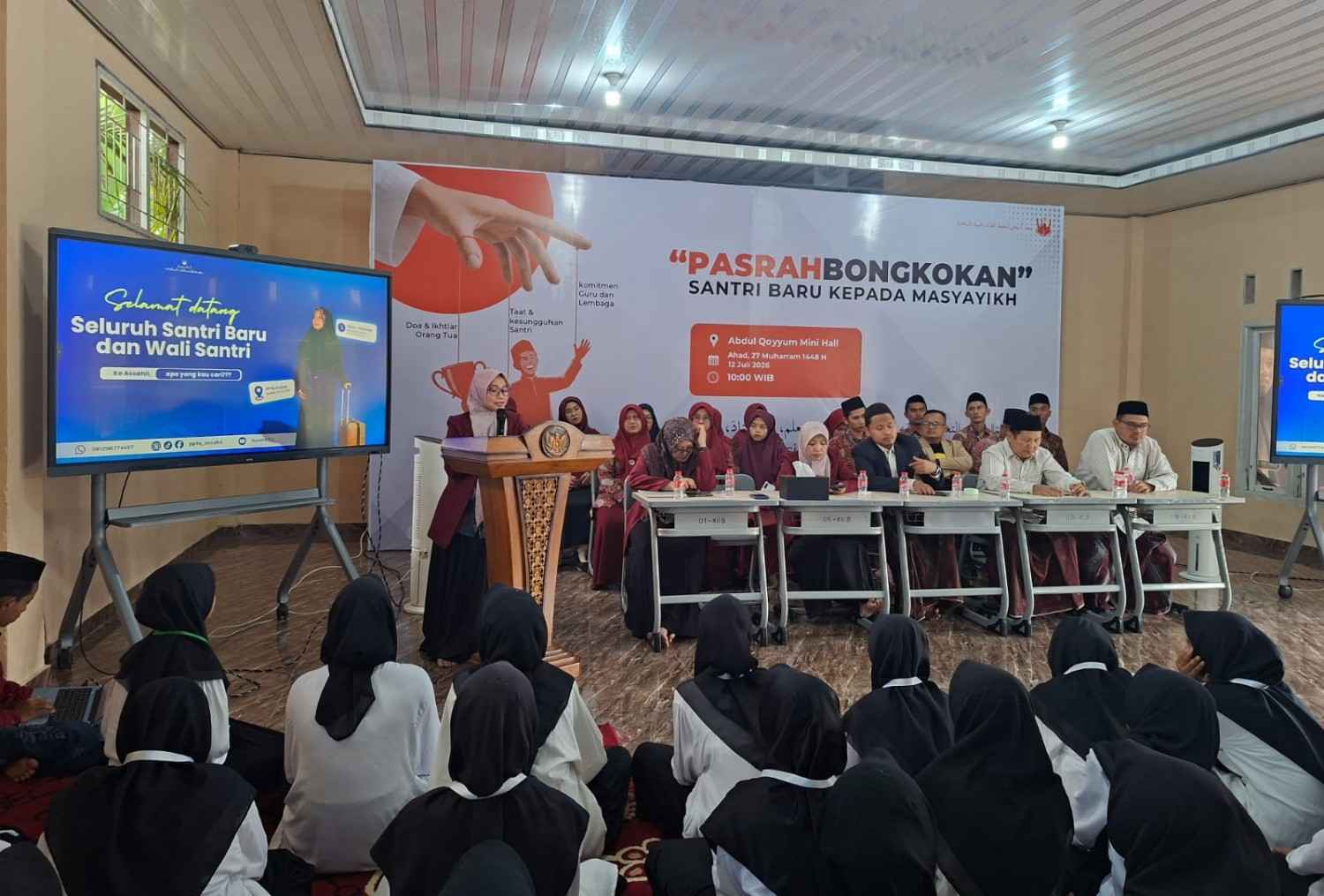 Selaraskan Visi dan Misi, PPTQ Assahil Gelar "Pasrah Bongkokan" untuk Santri Baru