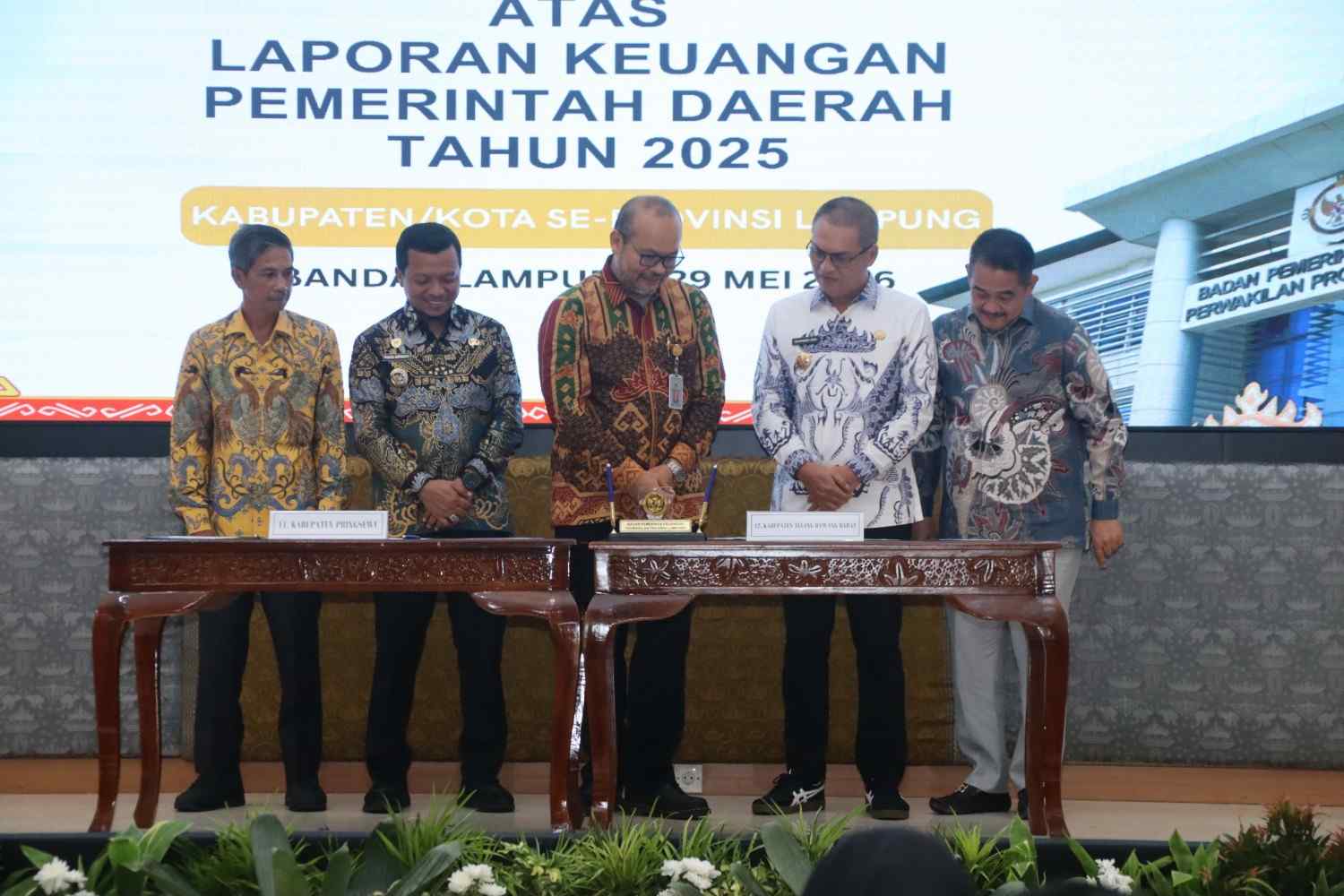 Pemkab Tubaba Pertahankan Opini WTP 15 Kali Berturut-turut, BPK Minta Tata Kelola Terus Ditingkatkan