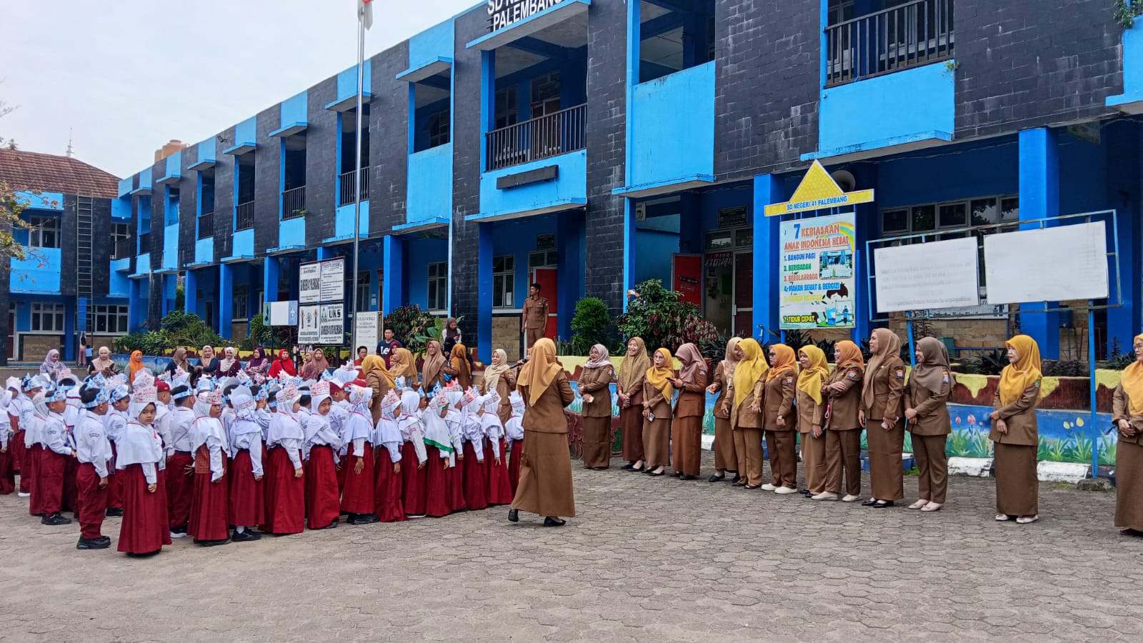 SDN 41 Palembang Laksanakan MPLS Selama Lima Hari, Murid Baru Antusias Ikuti Kegiatan