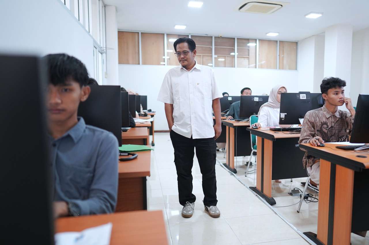 Ditinjau Wakil Rektor I, Seleksi Jalur Mandiri UIN Raden Intan Lampung Gunakan Sistem Elektronik