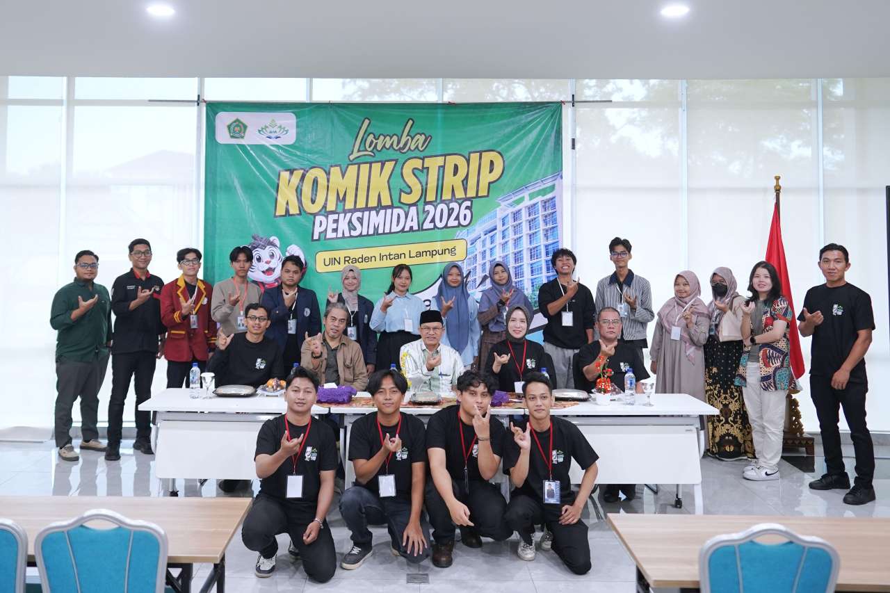Seleksi Ketat di UIN RIL, Pemenang Lomba Komik Strip PEKSIMIDA Lampung Siap Melaju ke Peksiminas Jember