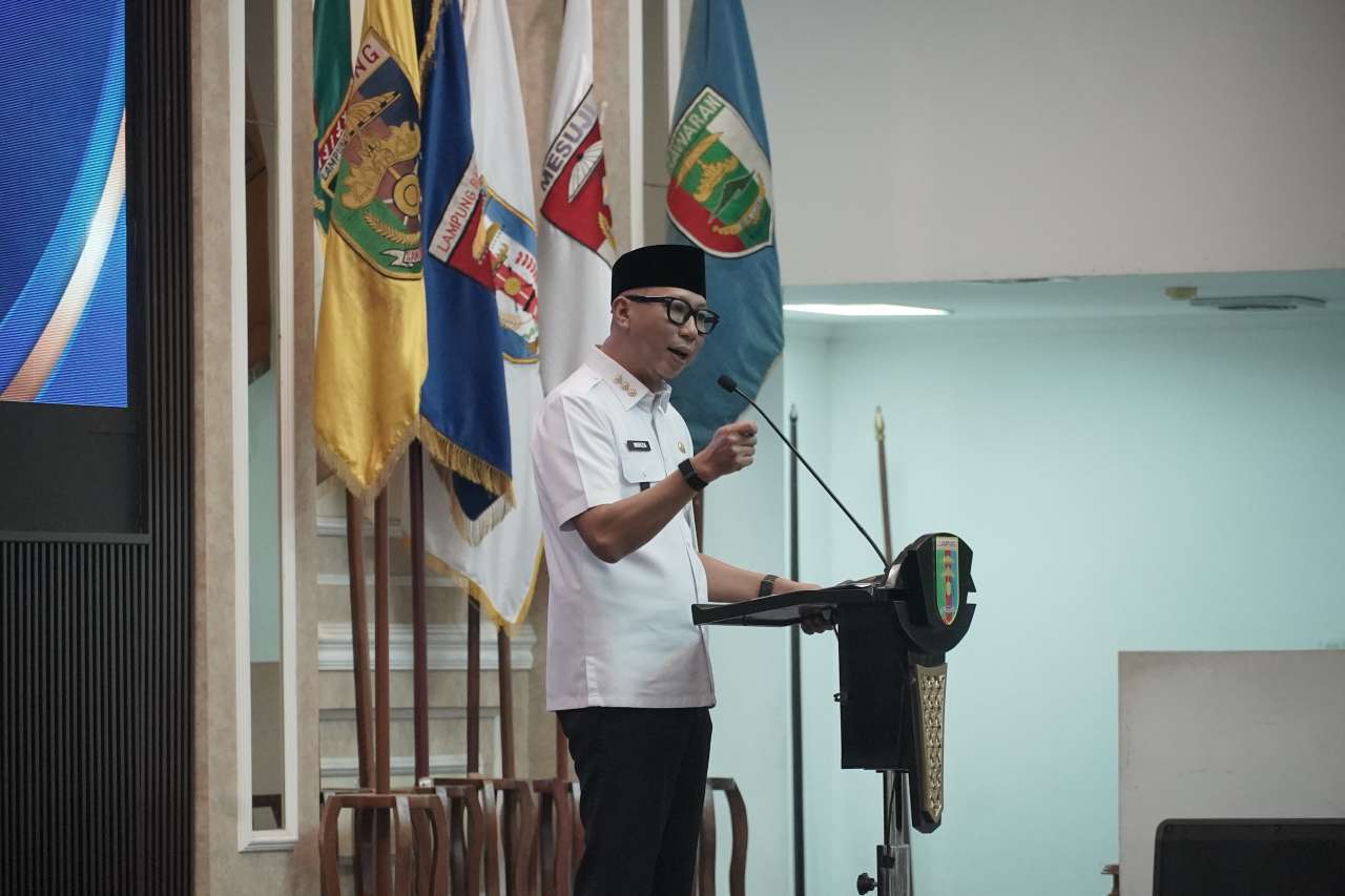 Raih Tiga Besar Nasional, Gubernur Mirza Minta Birokrasi Lampung Buka Telinga Lewat Digitalisasi