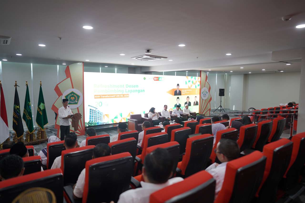 Buka Refreshment DPL KKN 2026, Prof. Andi Thahir Ingatkan Mahasiswa UIN RIL Jaga Reputasi Kampus