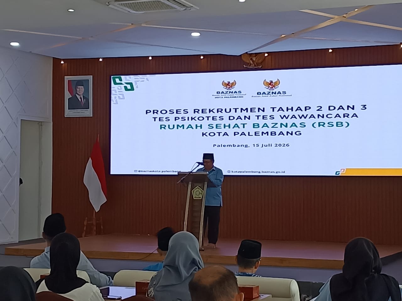 Diminati 1.830 Pelamar, Seleksi Pegawai Rumah Sehat BAZNAS Palembang Masuki Tahap Akhir