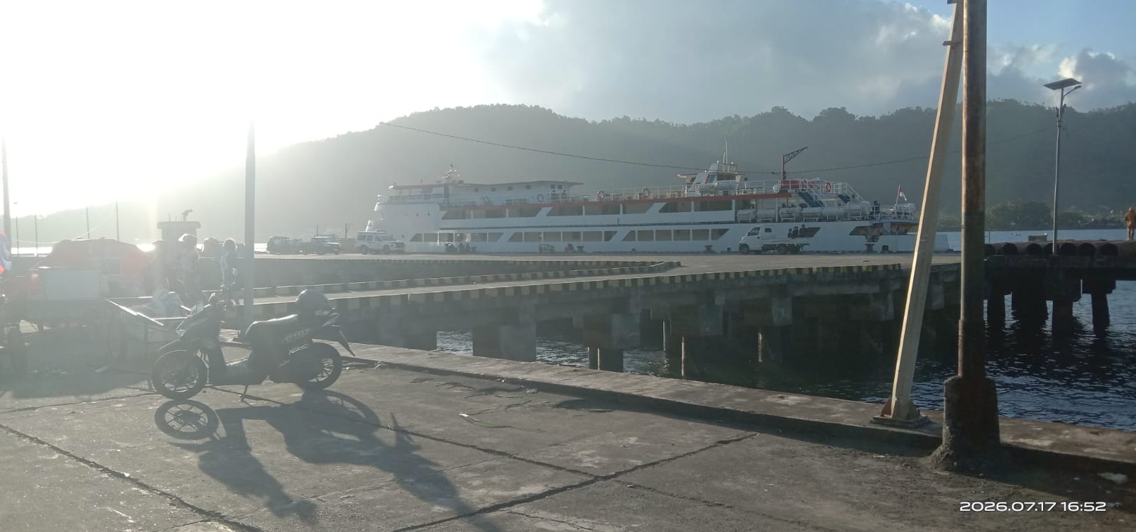 Sempat Dialihkan ke Petta, Aktivitas Pelabuhan Nusantara Tahuna Kembali Normal