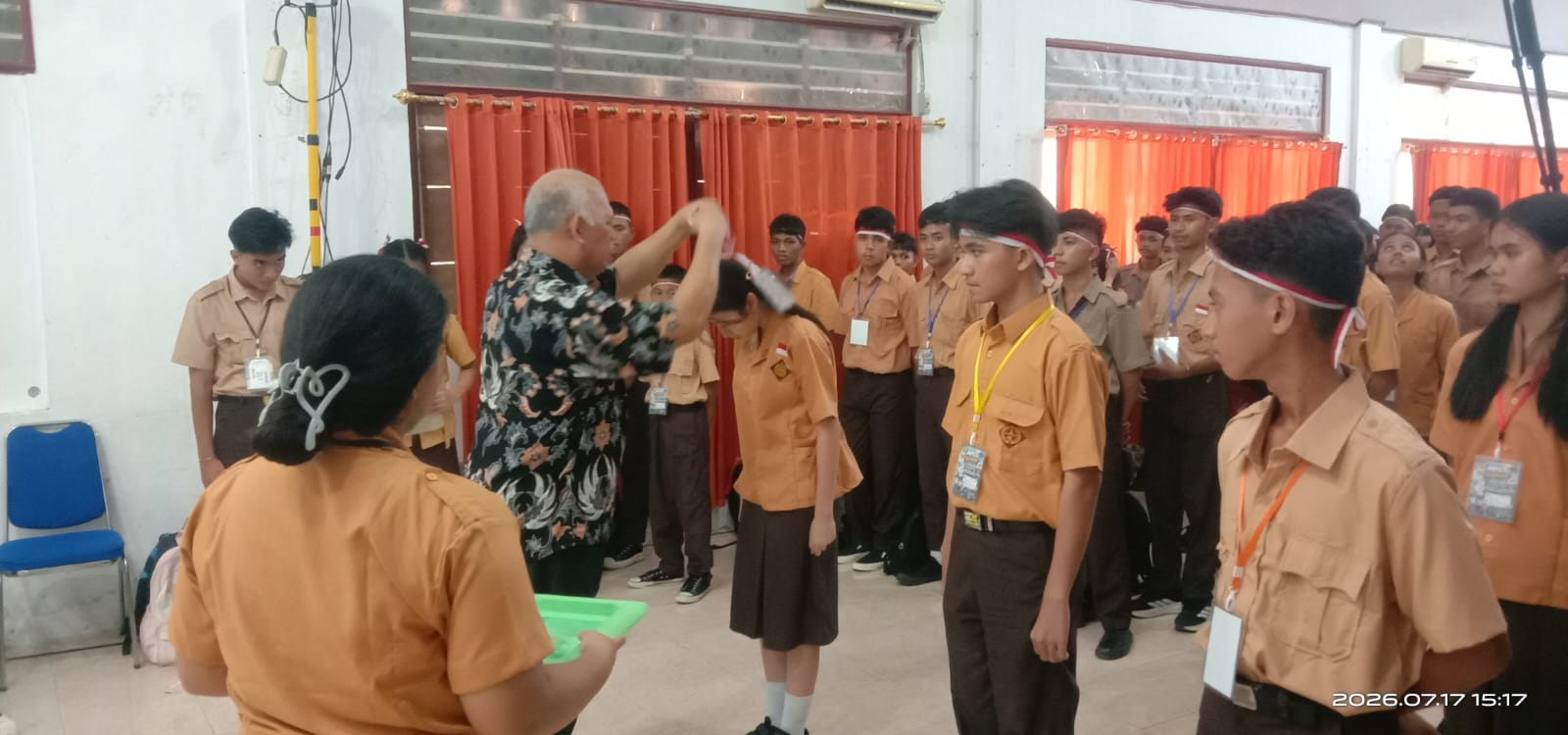 Sambut 215 Murid Baru, Kepala SMAN 1 Tahuna: Lupakan Tabiat Lama, Fokus Bentuk Karakter