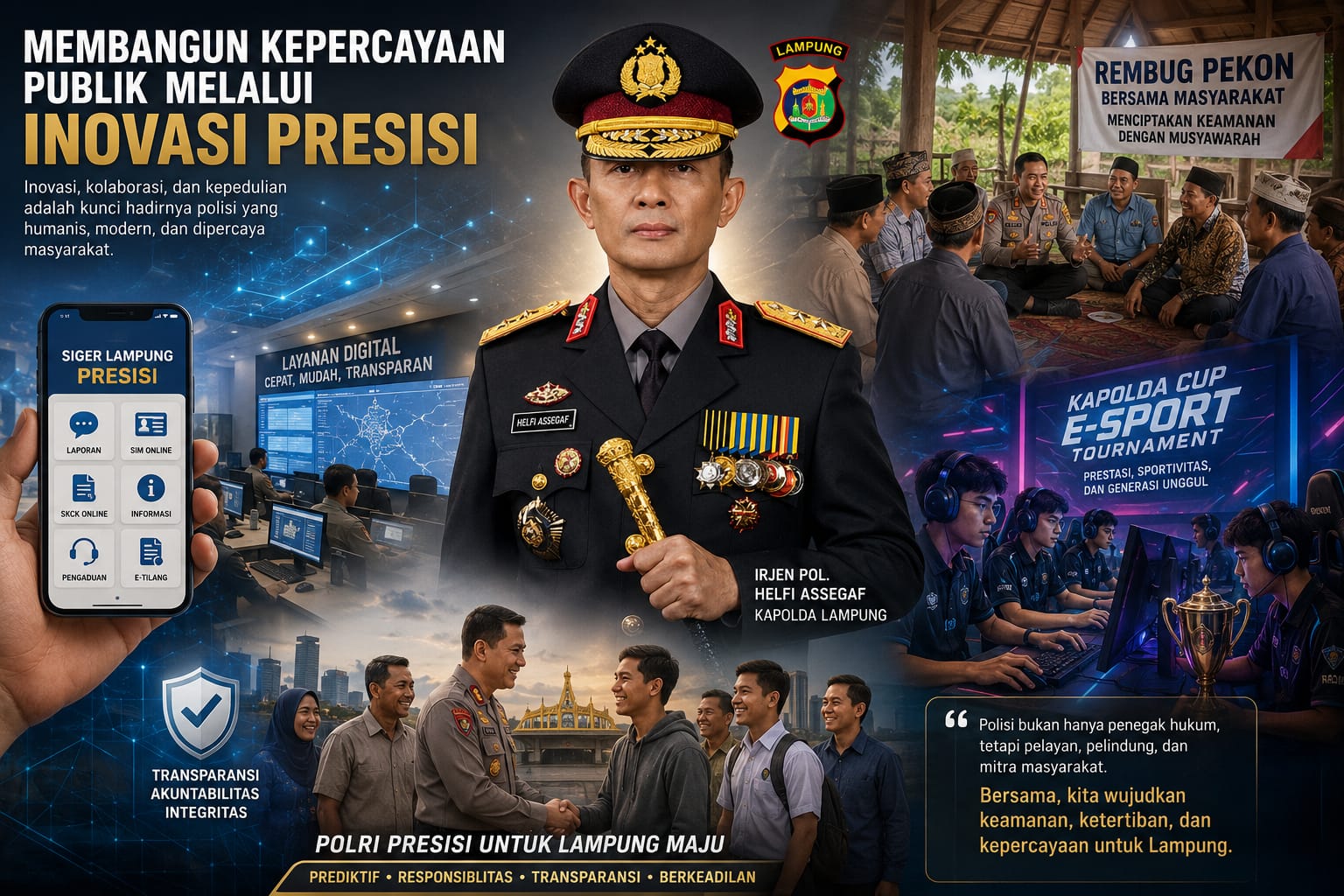 Membangun Kepercayaan Publik Melalui Inovasi Presisi