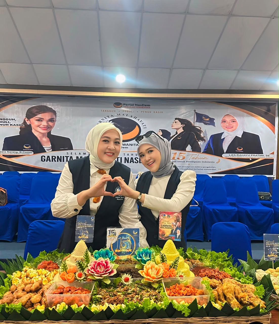 Momen HUT ke-15 Garnita NasDem Sumsel, Liza Rahayu Tekankan Peran Agen Perubahan