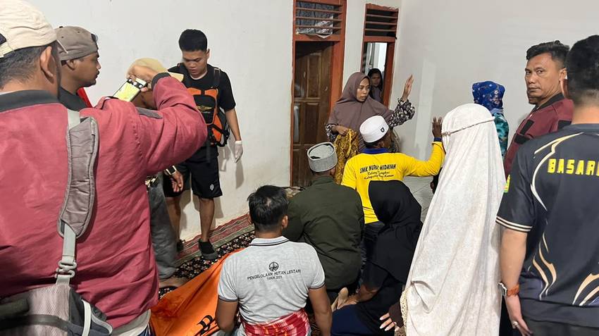 Ditemukan Meninggal, Pencarian Winda Sulastri Berakhir di Curup Sri Rahayu Way Kanan