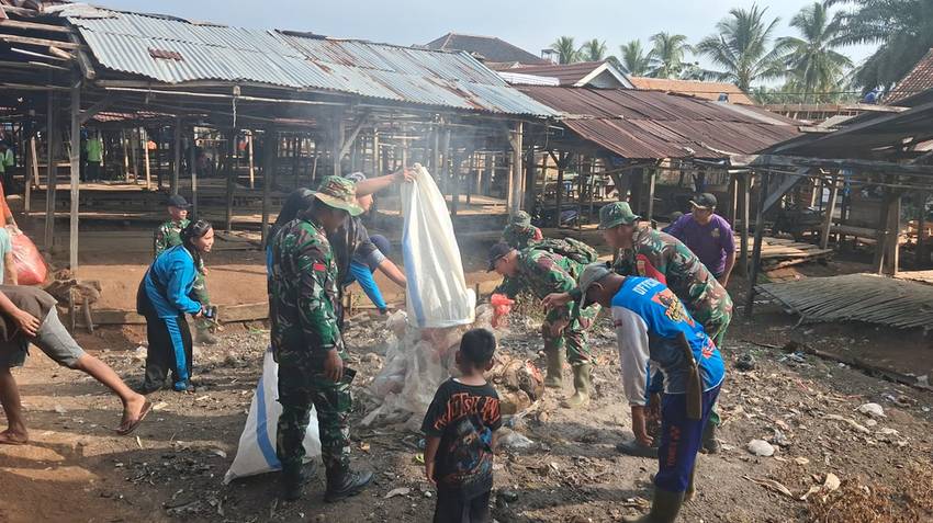Kodim 0427/Way Kanan Gelar Karya Bakti TNI, Perkuat Kemanunggalan Bersama Masyarakat