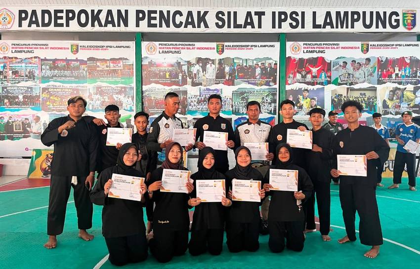 IPSI Way Kanan Raih Juara Umum II Sirkuit Pencak Silat Zona 3 Lampung, Borong 6 Emas dan 2 Perak
