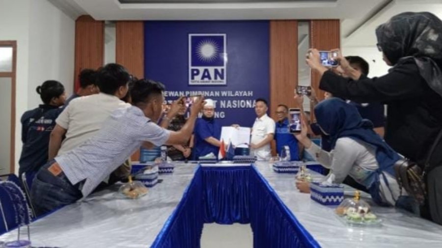 DPP PAN Resmi Usung Galang Putra Rahman sebagai Calon Tunggal Wakil Bupati Way Kanan